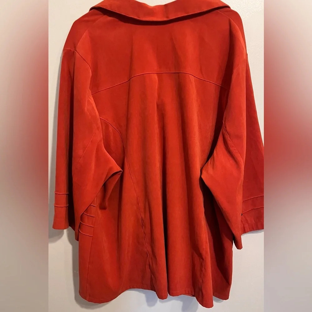 Pennington’s Orange Button Up - Picture 2 of 5